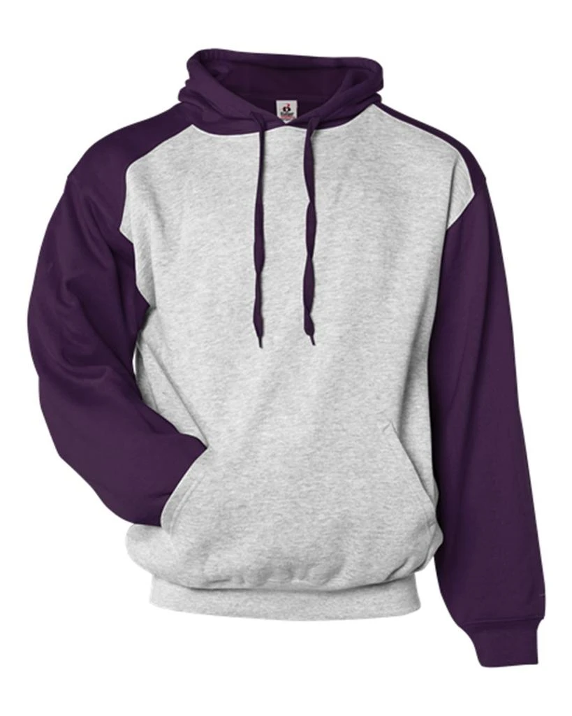 Badger Men's Sport Athletic Fleece Hooded Sweatshirt 5