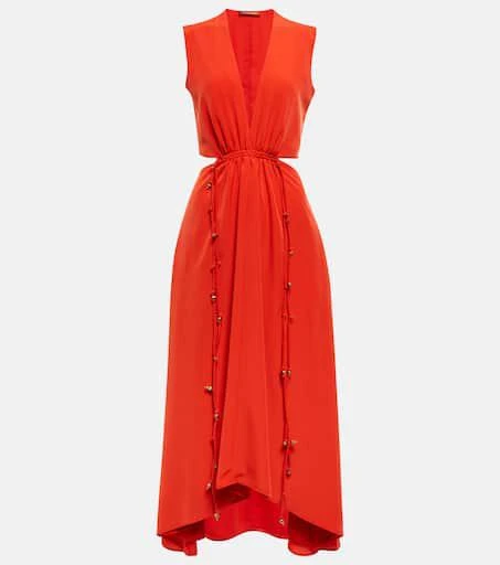 Altuzarra V-neck midi dress 1