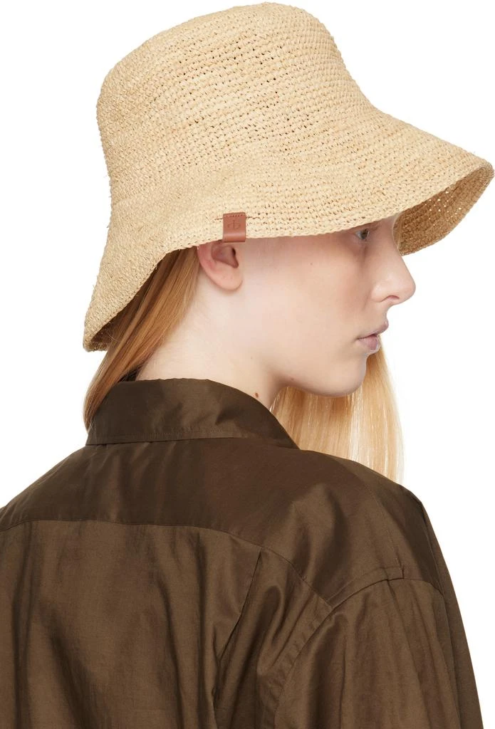 Rag & Bone Beige Jade Rollable Bucket Hat 3