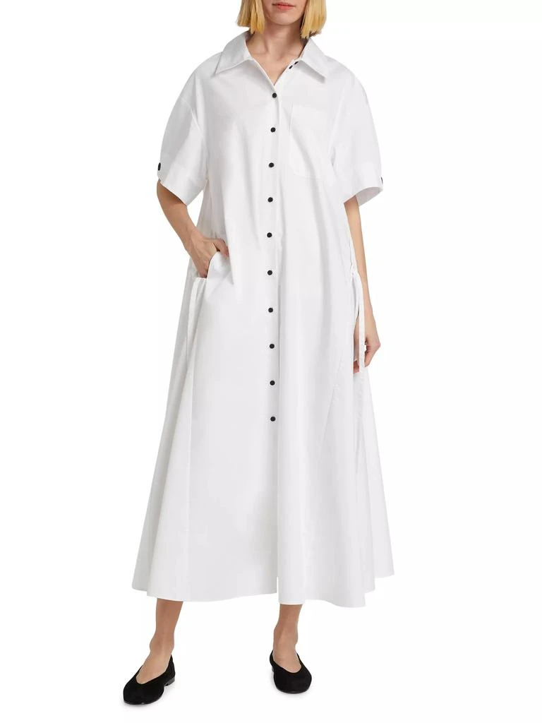 Co Cotton Poplin A-Line Shirtdress 2