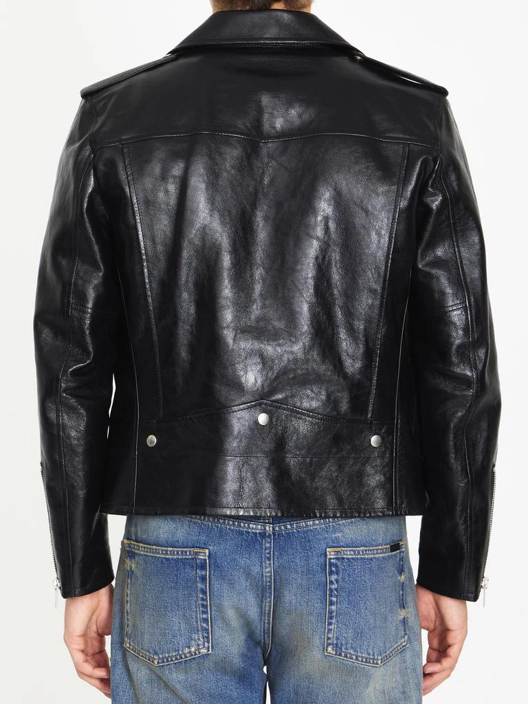 Yves Saint Laurent Leather biker jacket 3