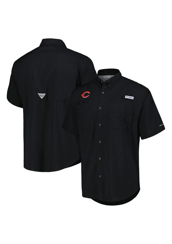 Columbia MLB Cincinnati Reds Tamiami Omni-Shade Button-Down Shirt