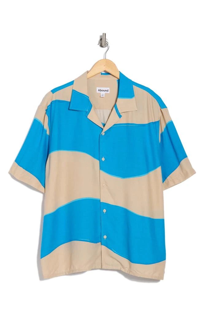 Abound Wavy Stripe Camp Shirt 3