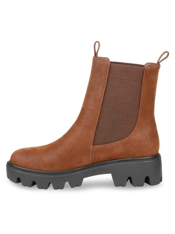 JOURNEE 90s Throwback Lug Sole Chelsea Boots 4