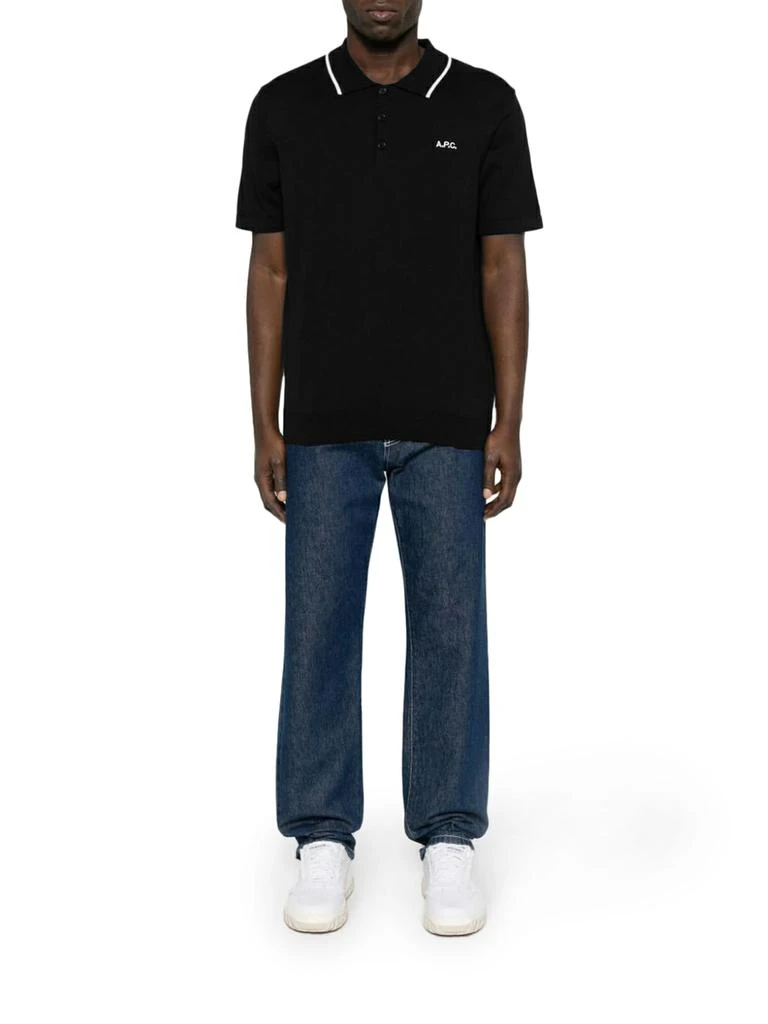A.P.C. Flynn Cotton Polo Shirt 2
