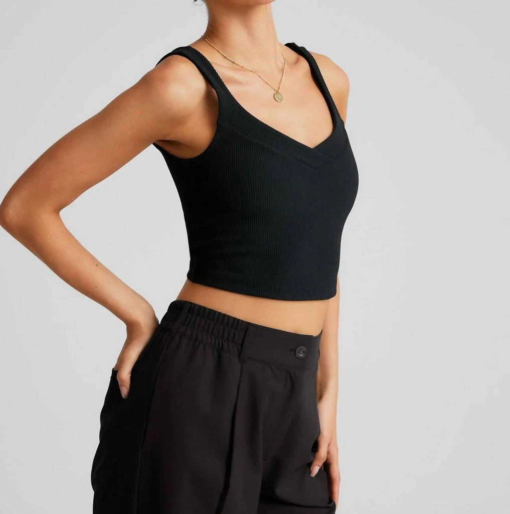 Beyond yoga Beyond Yoga - Impulse Ribbed Cropped Tank Top 2