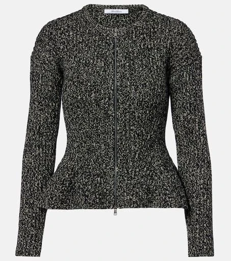 Max Mara Kim wool and cashmere-blend cardigan 1