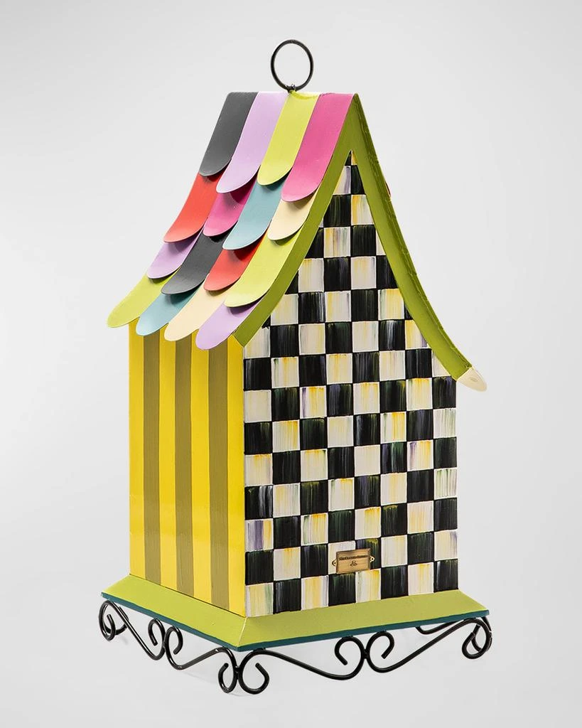 MacKenzie-Childs Courtly Cottage Birdhouse 3