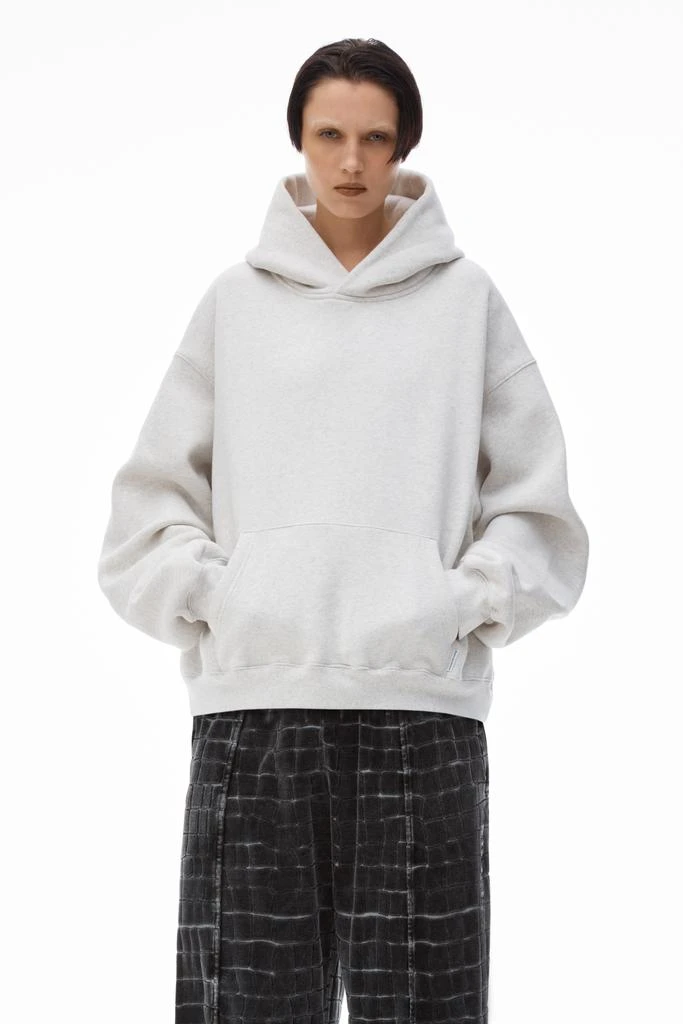 Alexander Wang UNISEX HOODIE IN DENSE FLEECE 1