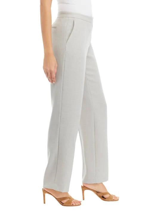 Kasper Womens Fly Front Extended Tab Pants 3