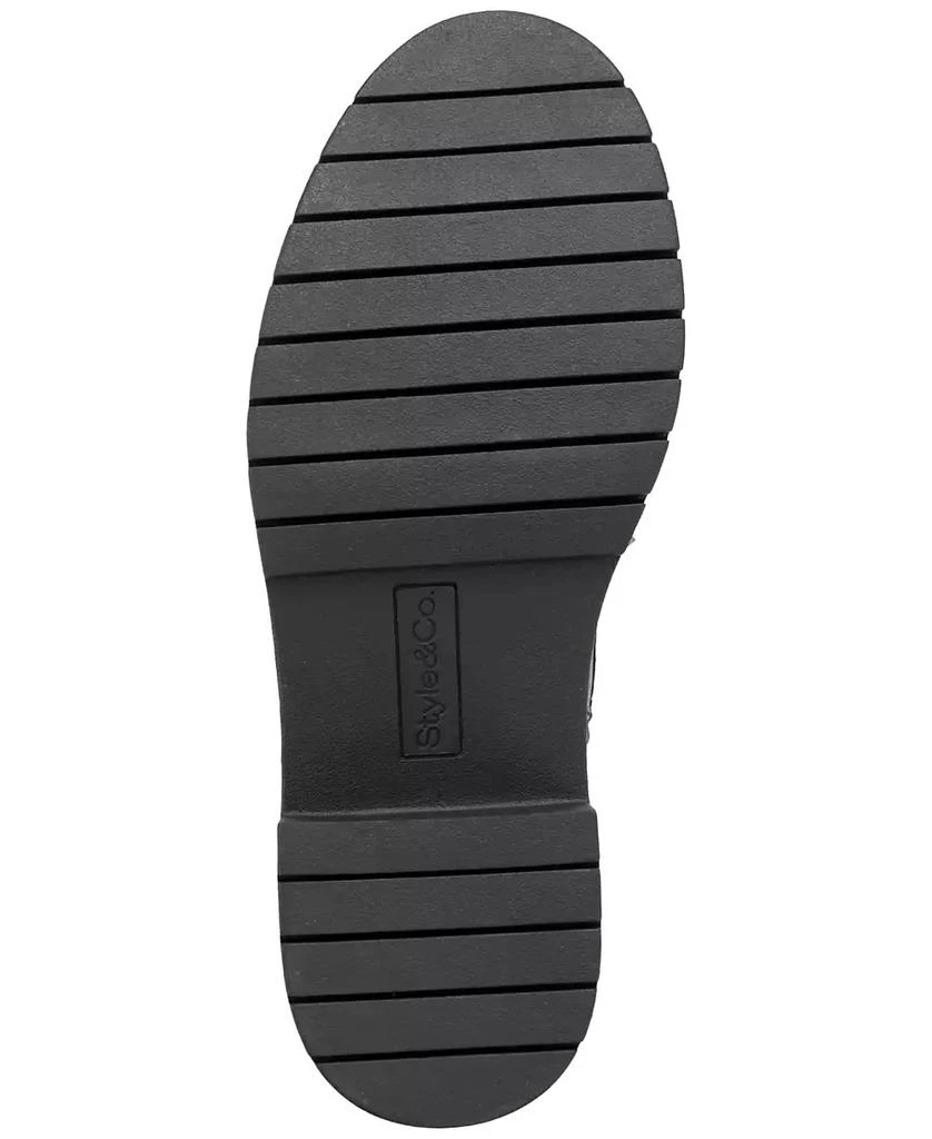 Style & Co Women's Zaharaa Platform Lace-Up Boots, Created for Macy's 3