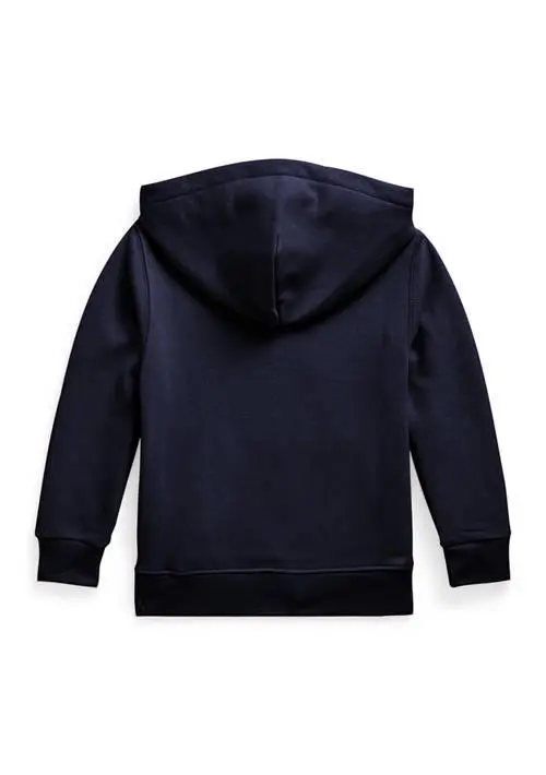 Ralph Lauren Boys 2-7 Plaid Logo Fleece Hoodie 2