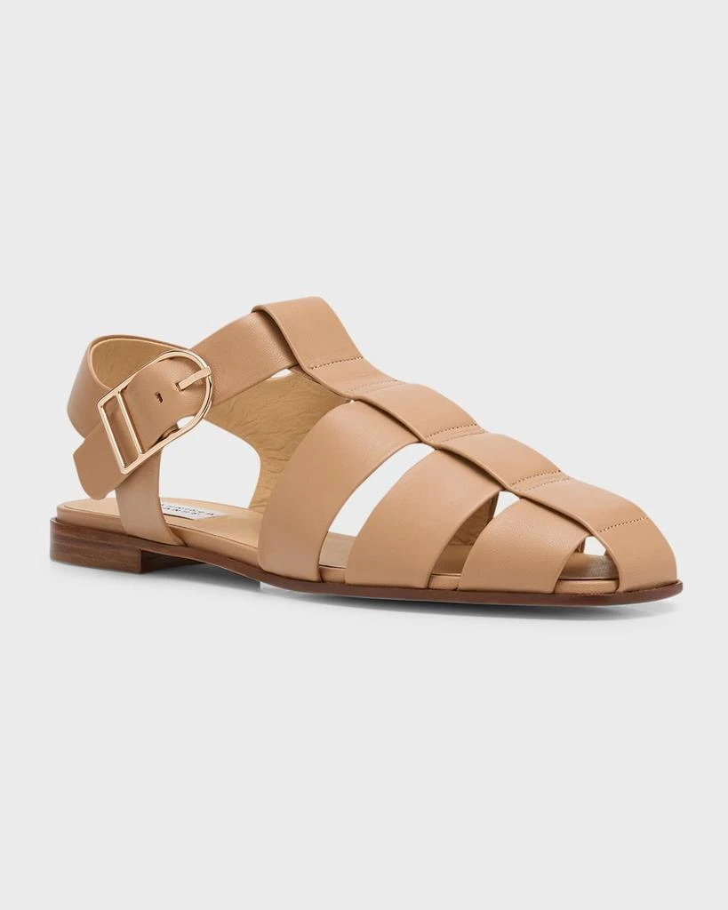 Gabriela Hearst Lynn Leather Fisherman Sandals 3