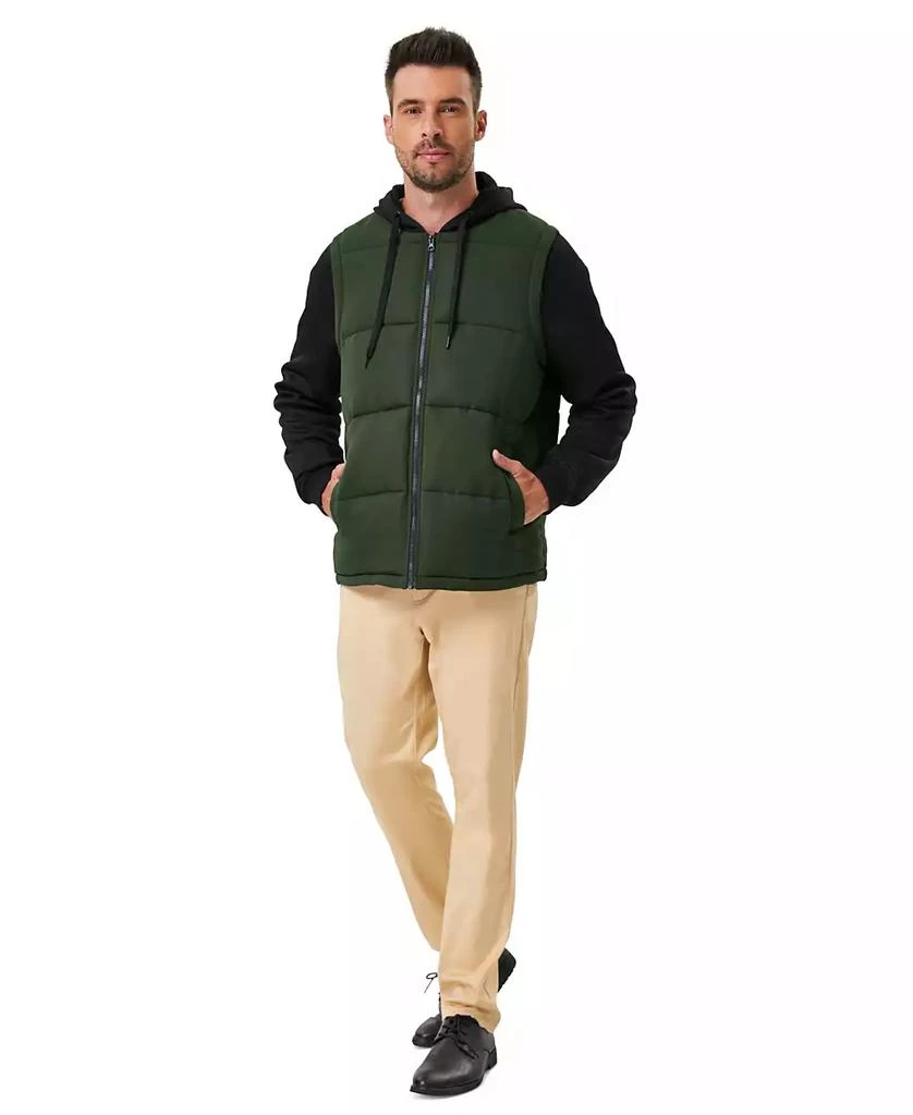 HAWKE & CO Men's Puffer Vest & Hoodie 5