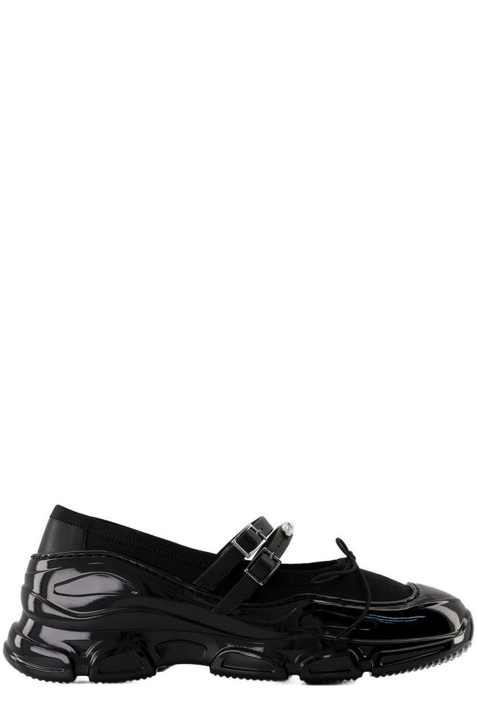 Simone Rocha Simone Rocha Embellished Buckled Tracker Ballerinas