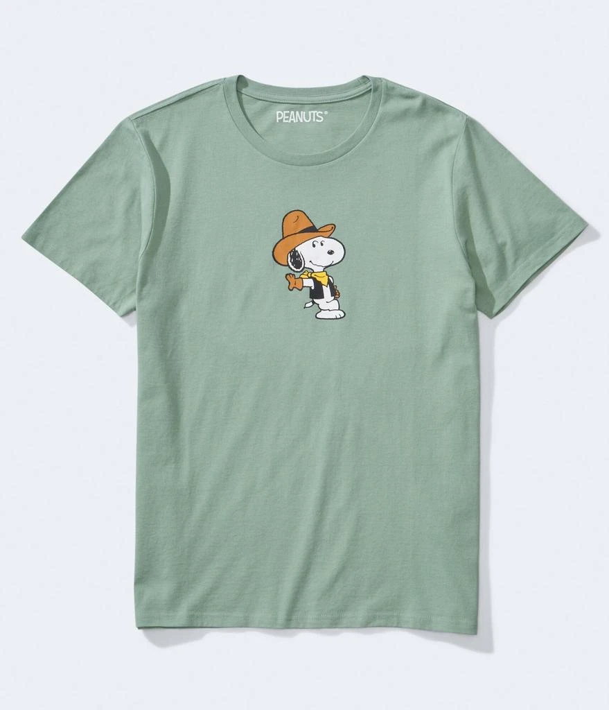Aeropostale Western Snoopy Relaxed Graphic Tee 1