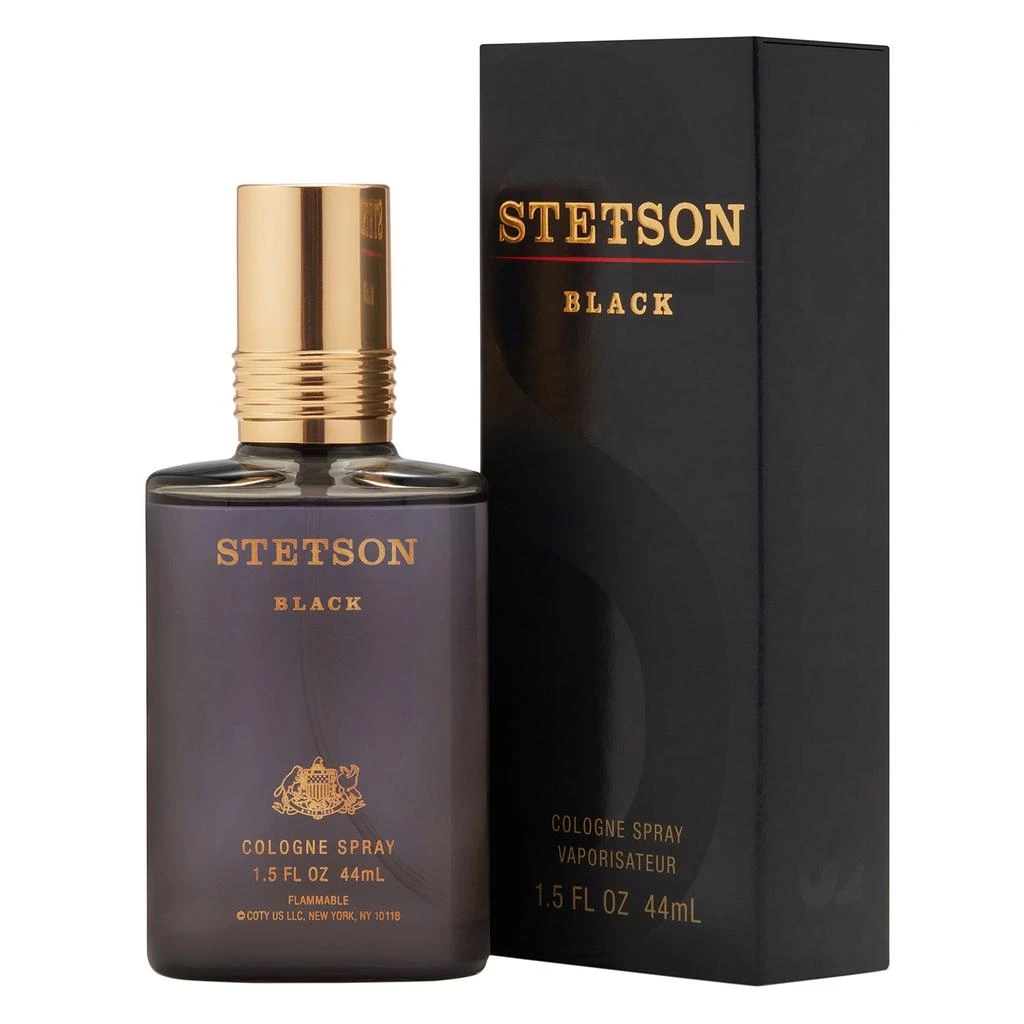 Coty STETSON BLACK MEN- COLOGNE SPRAY 1