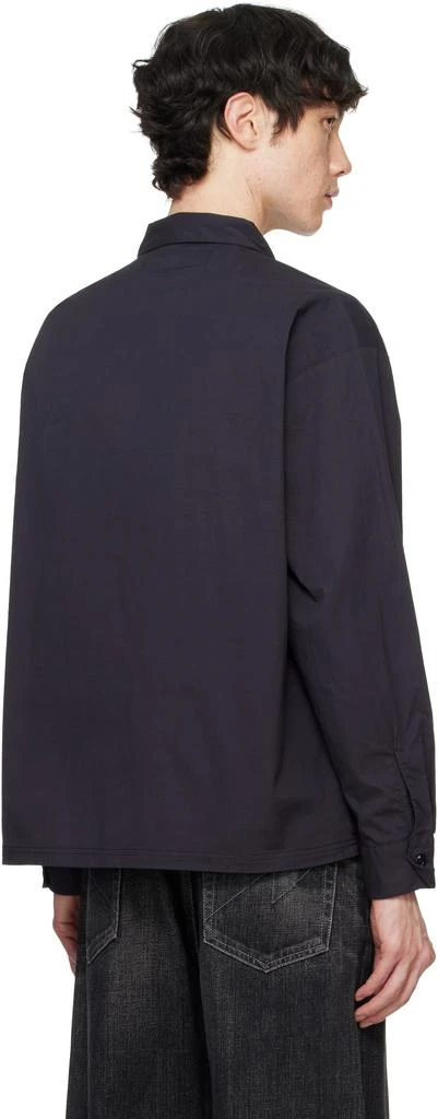 NEIGHBORHOOD Black Cordlane Work LS Shirt 3