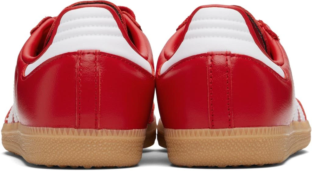 adidas gazelle silver green womens adidas Men's Originals Samba OG "Wonder White Shadow Red" main image 0