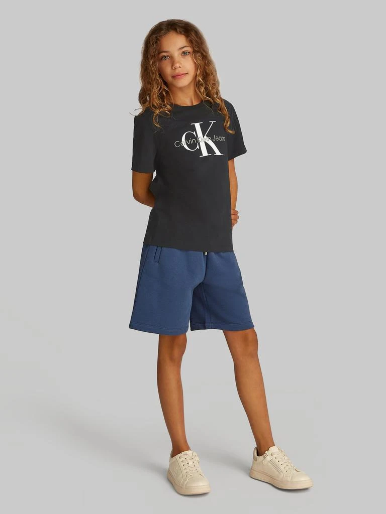 Calvin Klein Calvin Klein Kids CK Monogram T-Shirt in Black 2