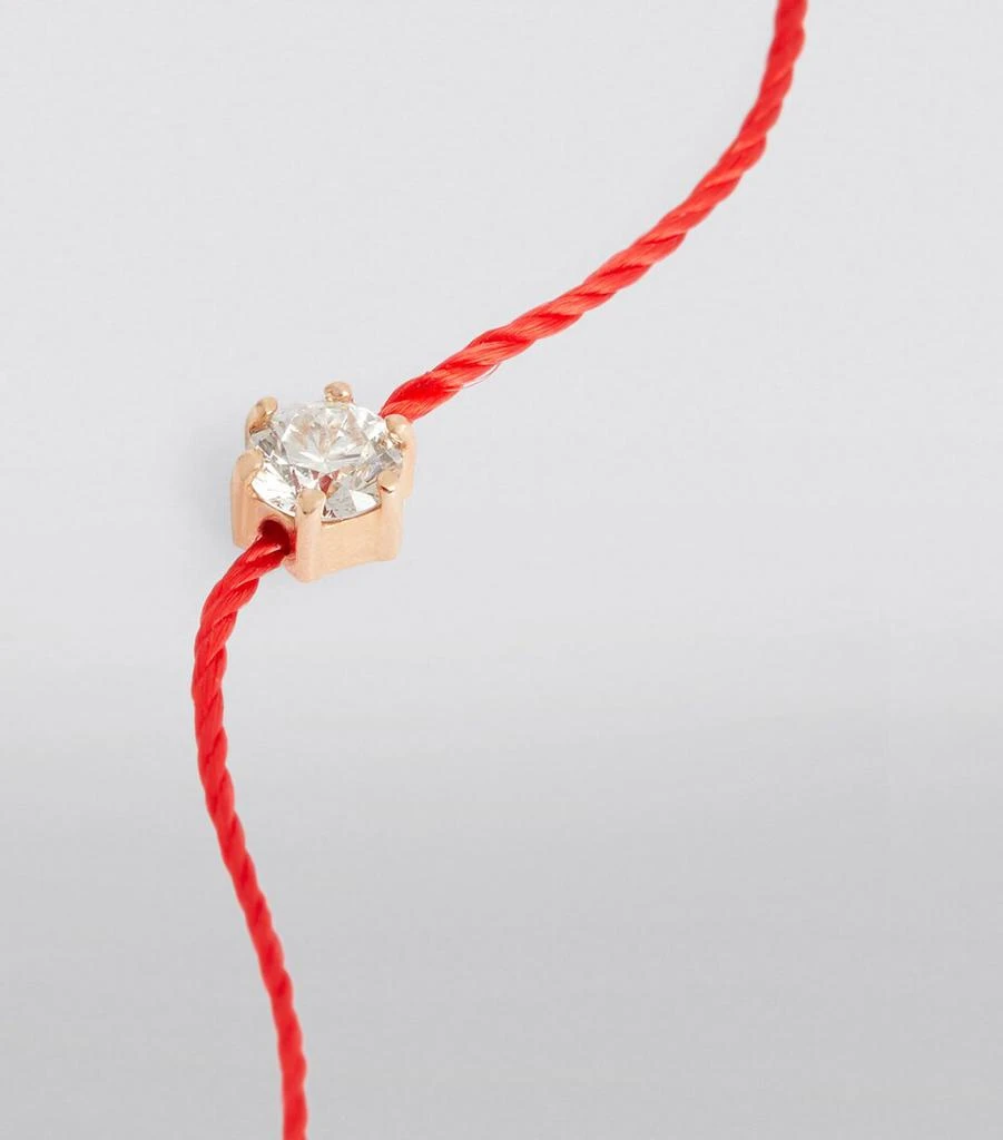 Redline Rose Gold and Diamond Absolu Thread Bracelet 11