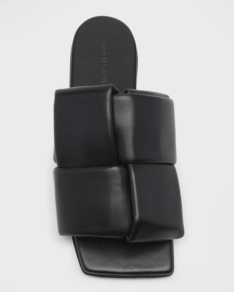 Bottega Veneta Patch Mule Woven Leather Flat Sandals 3