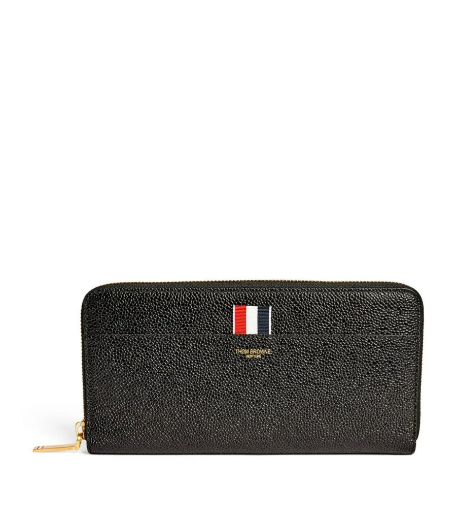 Thom Browne Leather Continental Zip Wallet 1