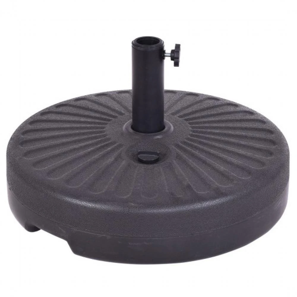 Hivvago 20 Inch Round 23L Water Filled Umbrella Base