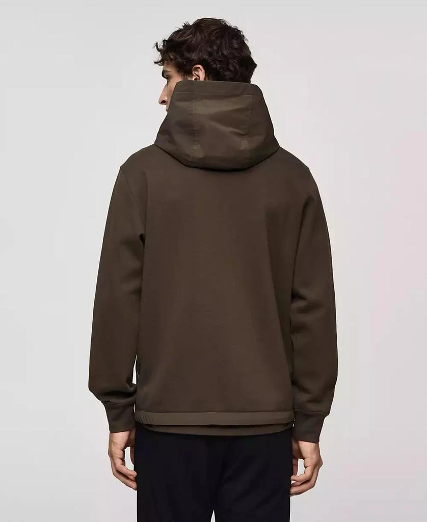 Mango Men's Regular-Fit Hooded Sweatshirt 6