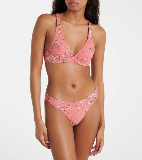 Isabel Marant Saly printed bikini bottoms