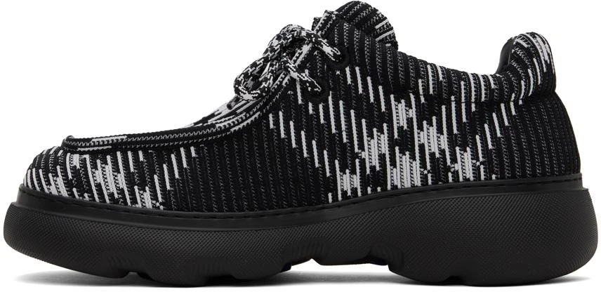 Burberry Black & White Creeper Derbys 3