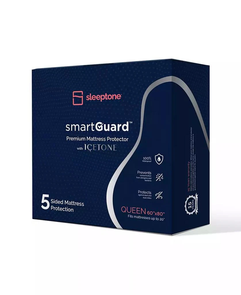 Nestl 18" Water-resistant Premium 5-sided Mattress Protector 7