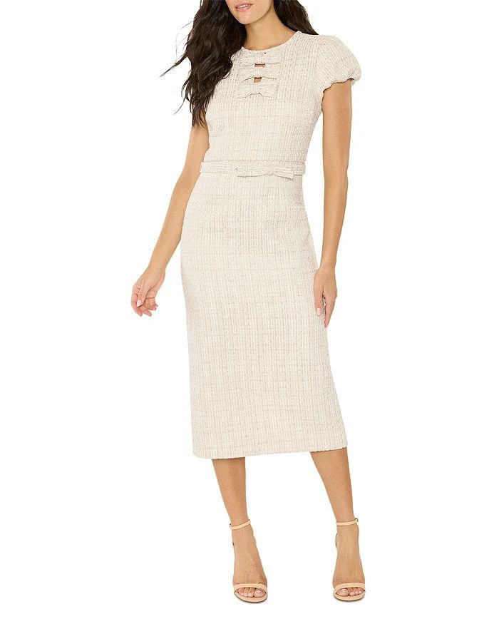 marilyn embellished mini dress in gold Nadine Merabi Karlie Gold Dress 8