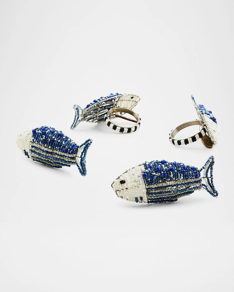 MacKenzie-Childs Go Fish Napkin Rings, Set of 4 1