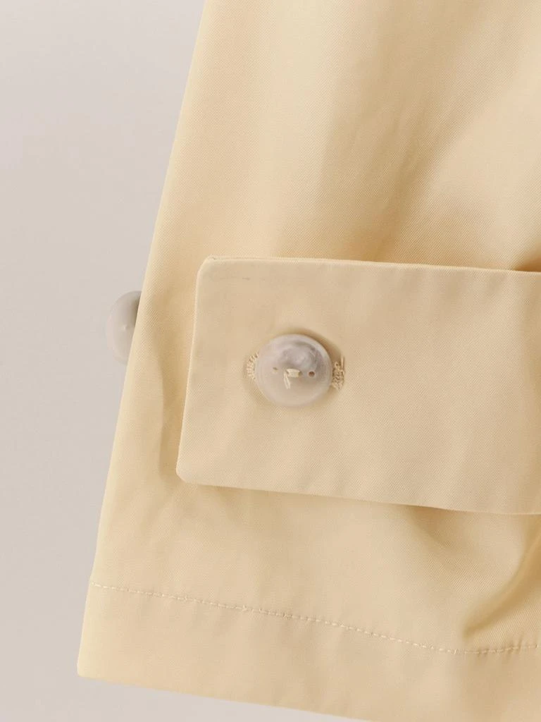 HEVÒ Margherita nylon trench coat with belt 3