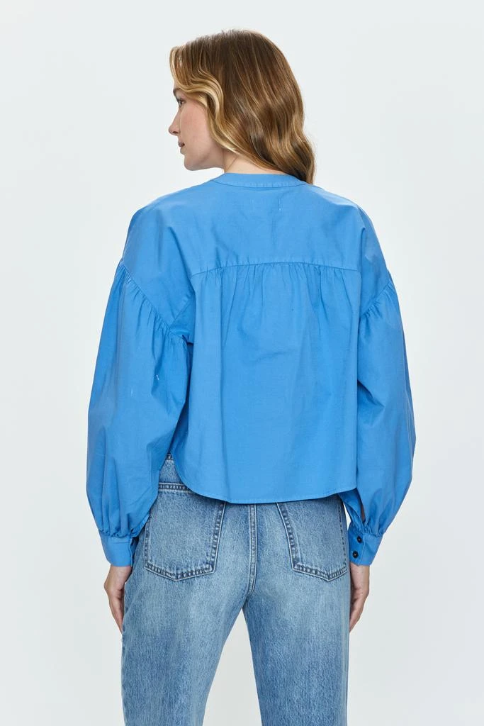 Pistola Denim Lou Puff Sleeve Shirt - Blue Belle 4