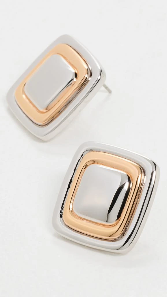 Luv AJ Dalia Two-Tone Studs 3