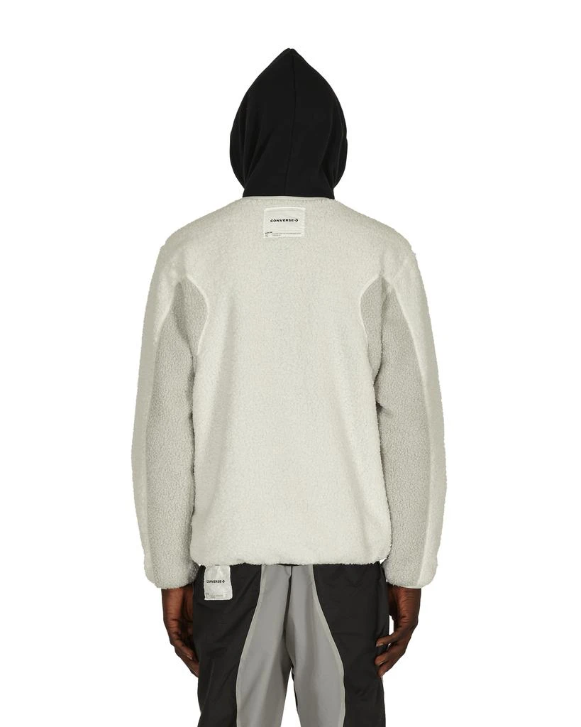 Converse Slam Jam Sherpa Reversible Jacket Grey 3