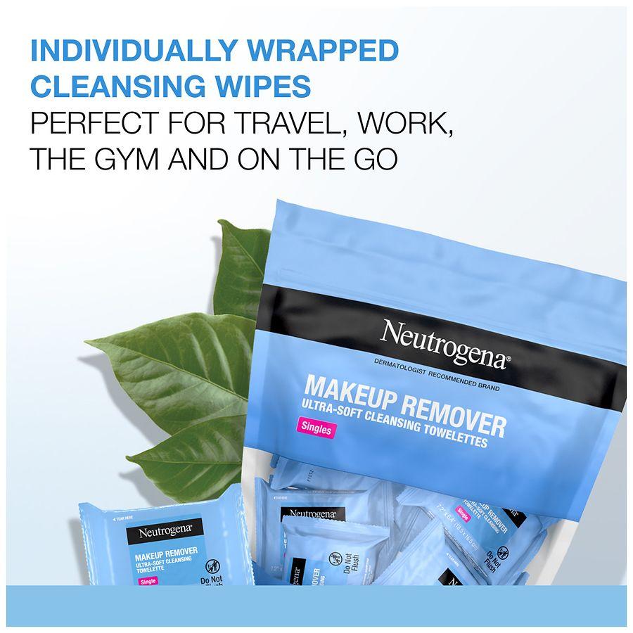 Neutrogena Cleansing Makeup Remover Wipes, Individually Wrapped Unspecified