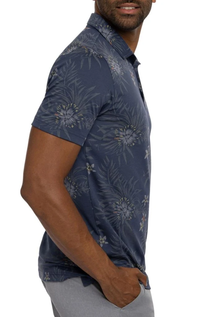 Travis Mathew Calmer Waters Floral Piqué Polo 3