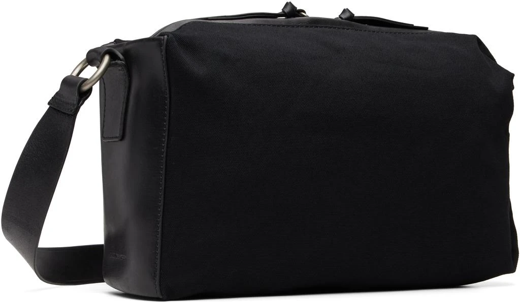 Dries Van Noten Black Cotton Messenger Bag 3