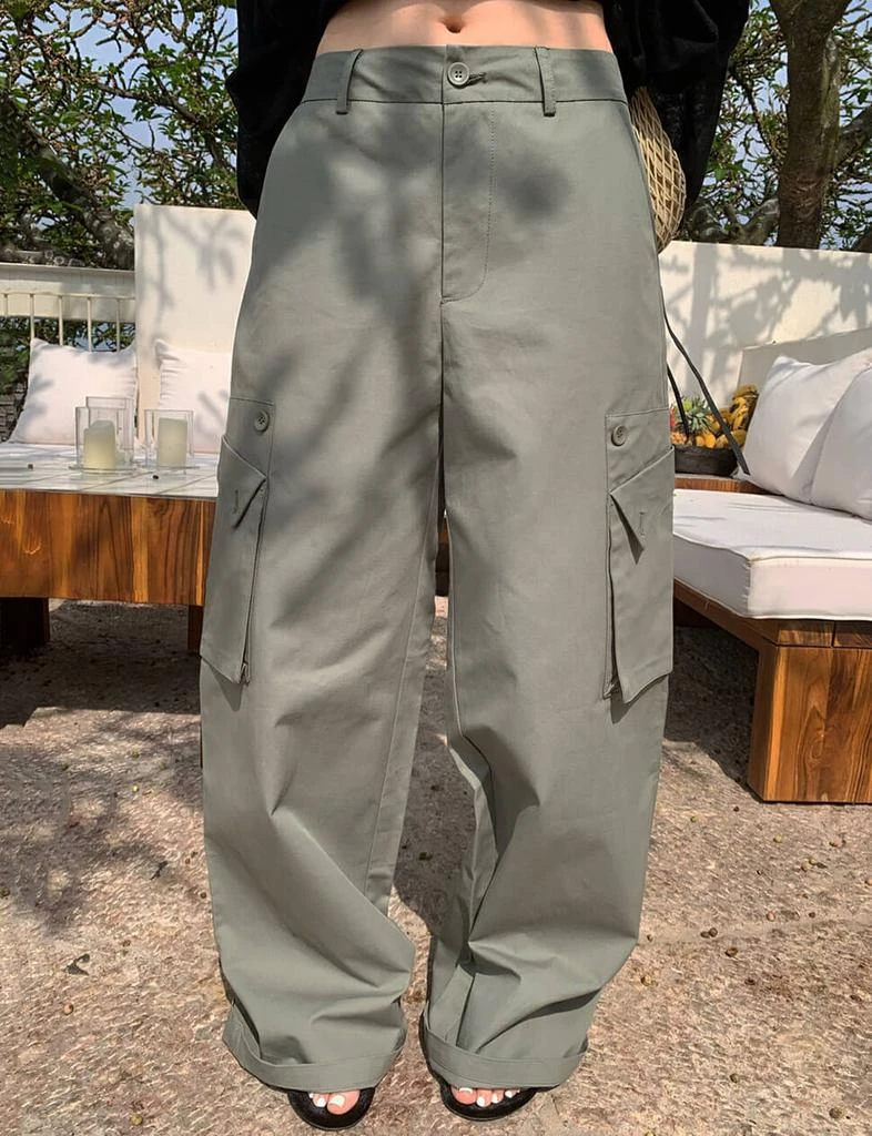 Pixie Market Khaki Cargo Pants -PREORDER 1