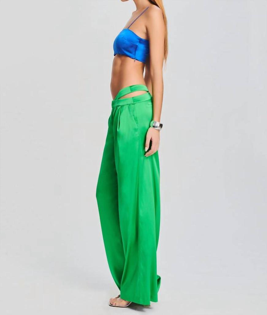 SER.O.YA Ser.O.Ya - Clay Silk Bra Top