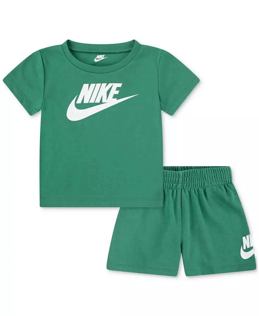 NIKE Baby Club T-Shirt & Shorts, 2 Piece Set 1