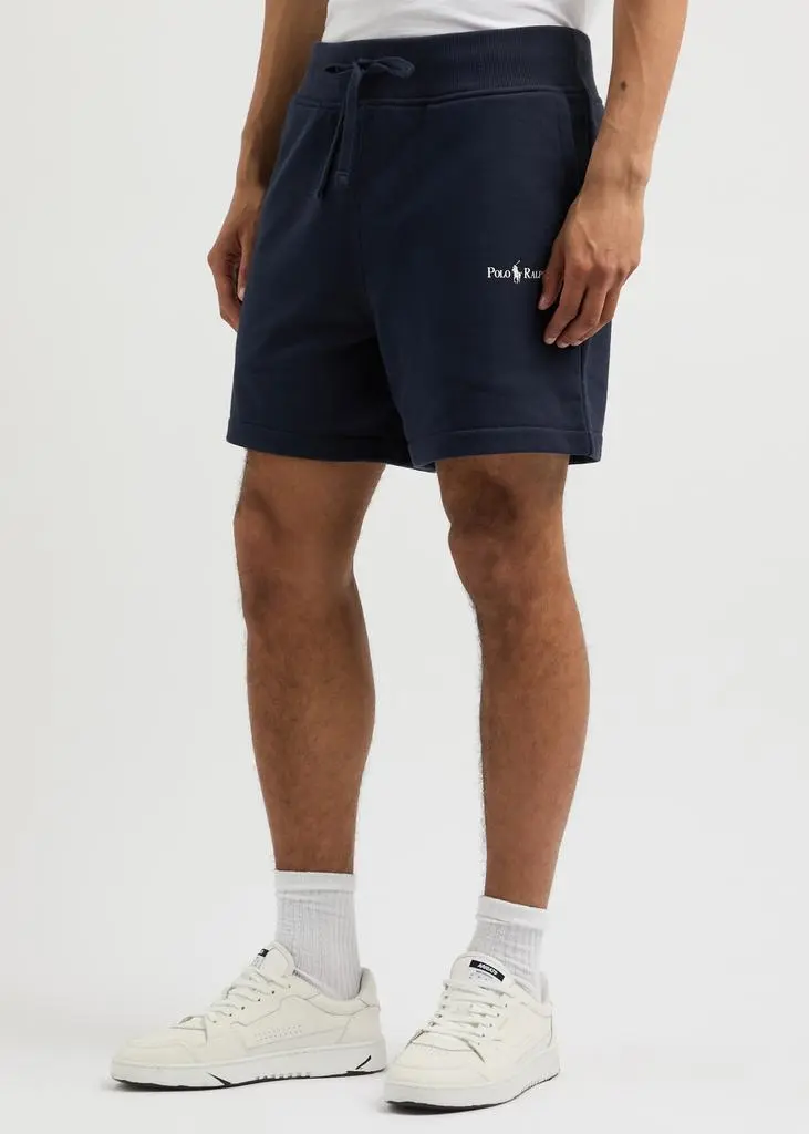 Ralph Lauren Logo-print cotton-blend shorts  2