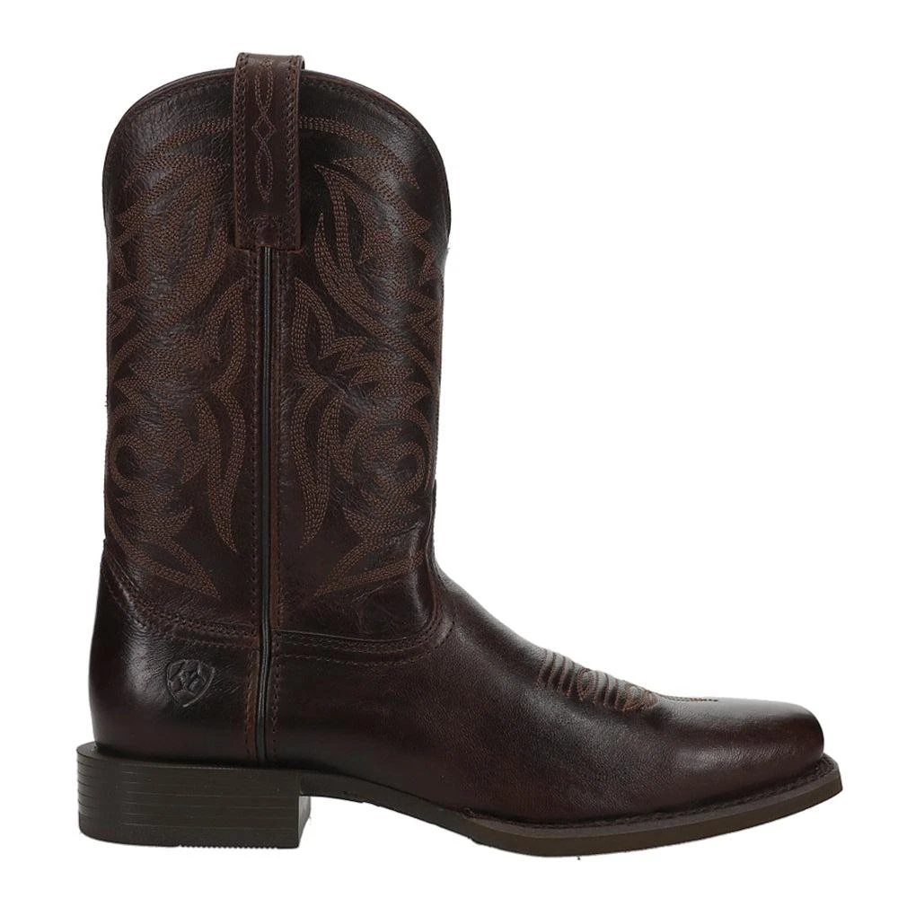 Ariat Sport Herdsman Embroidered Square Toe Cowboy Boots 1
