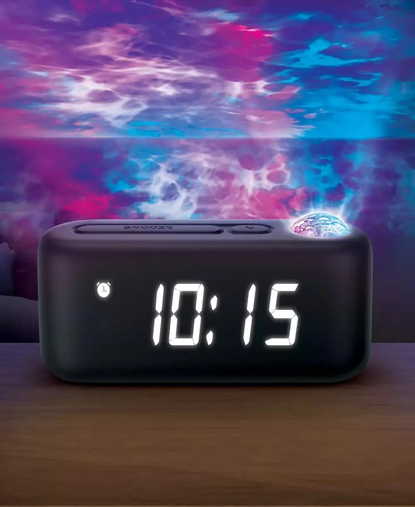 Brookstone Galaxy Projection Alarm Clock 3