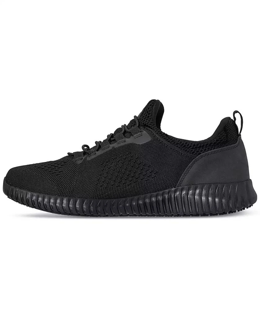 SKECHERS Men's Work Relaxed Fit Cessnock Slip-Resistant Work Athletic Sneakers from Finish Line 11