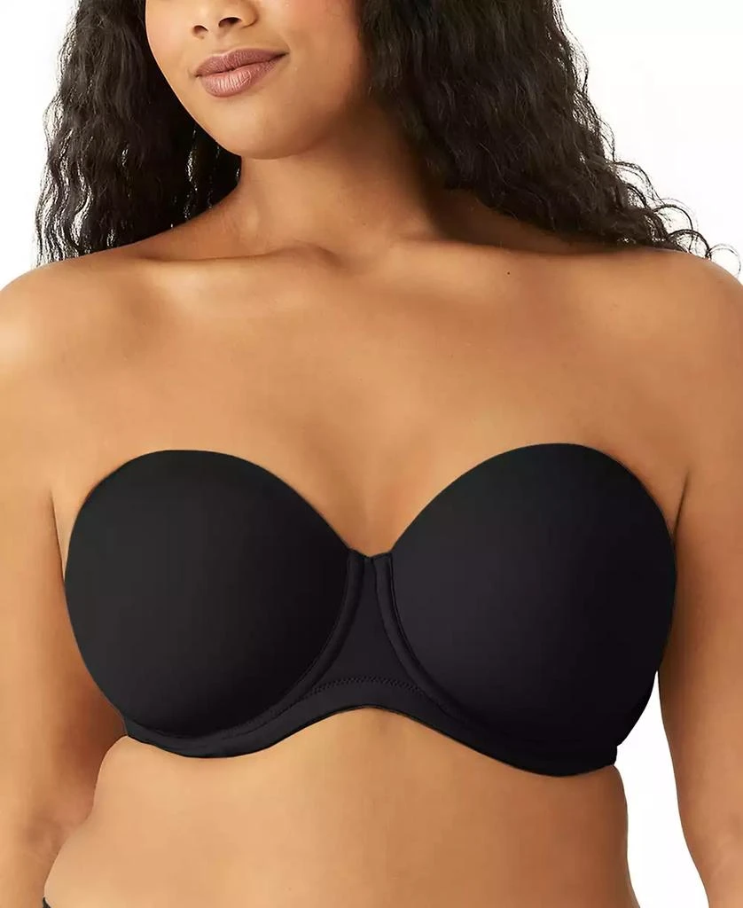 Wacoal Red Carpet Full Figure Underwire Strapless Bra 854119, Up To I Cup 1