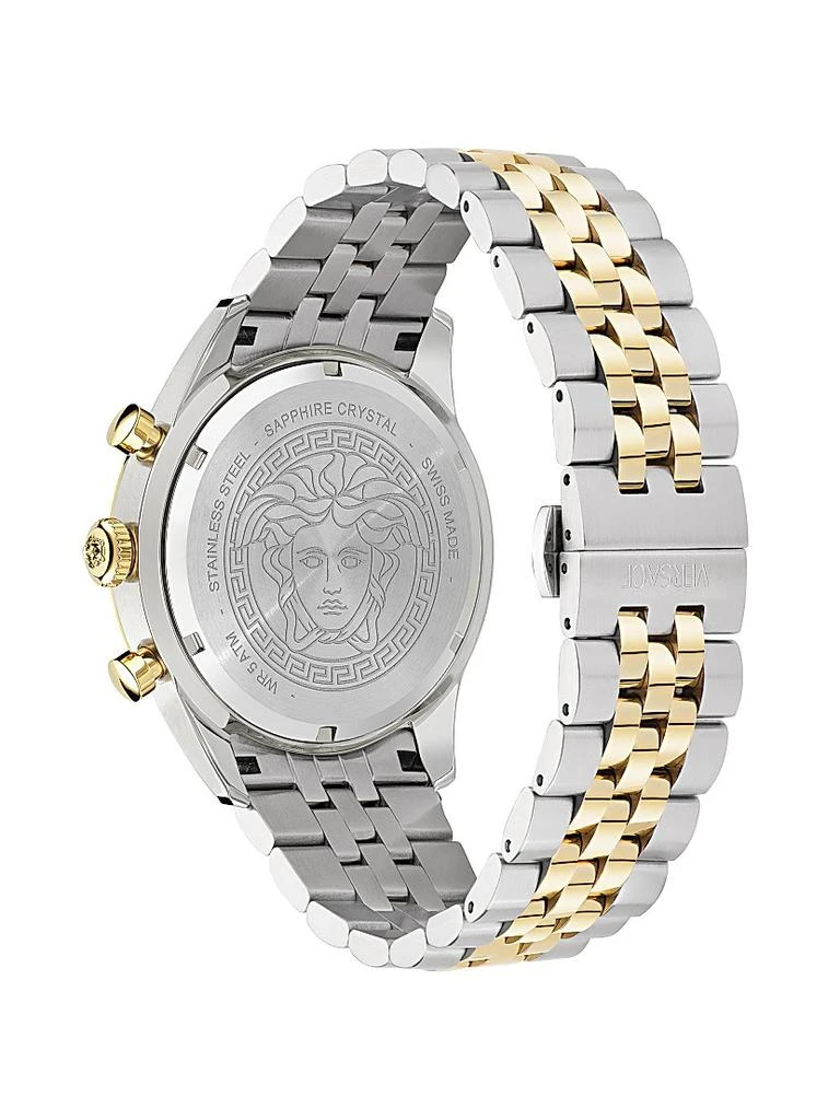 Versace Unisex Chrono Master Stainless Steel Bracelet Watch/44MM 4